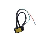 Handlebar switch for motorcycle - lights - yellow button